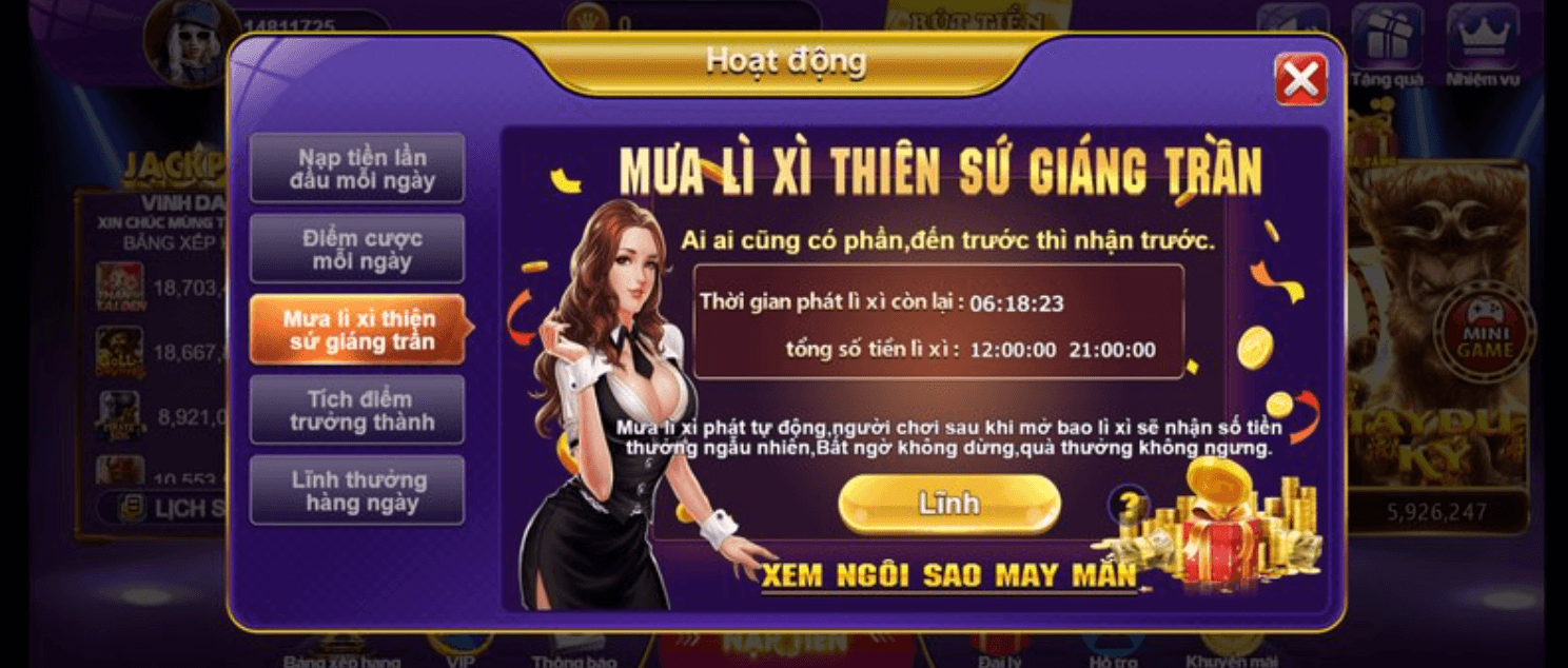 Khuyến mãi 68GB: Mưa lì xì 